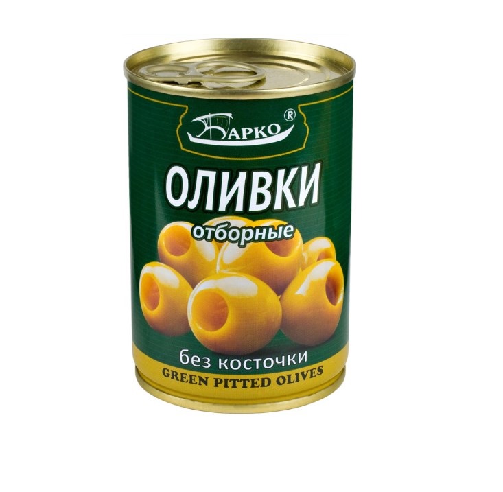 Оливки «Барко Отборные» б/к 300мл ж/б